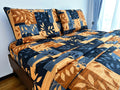 Amber Leaf Patchwork Queen Set
