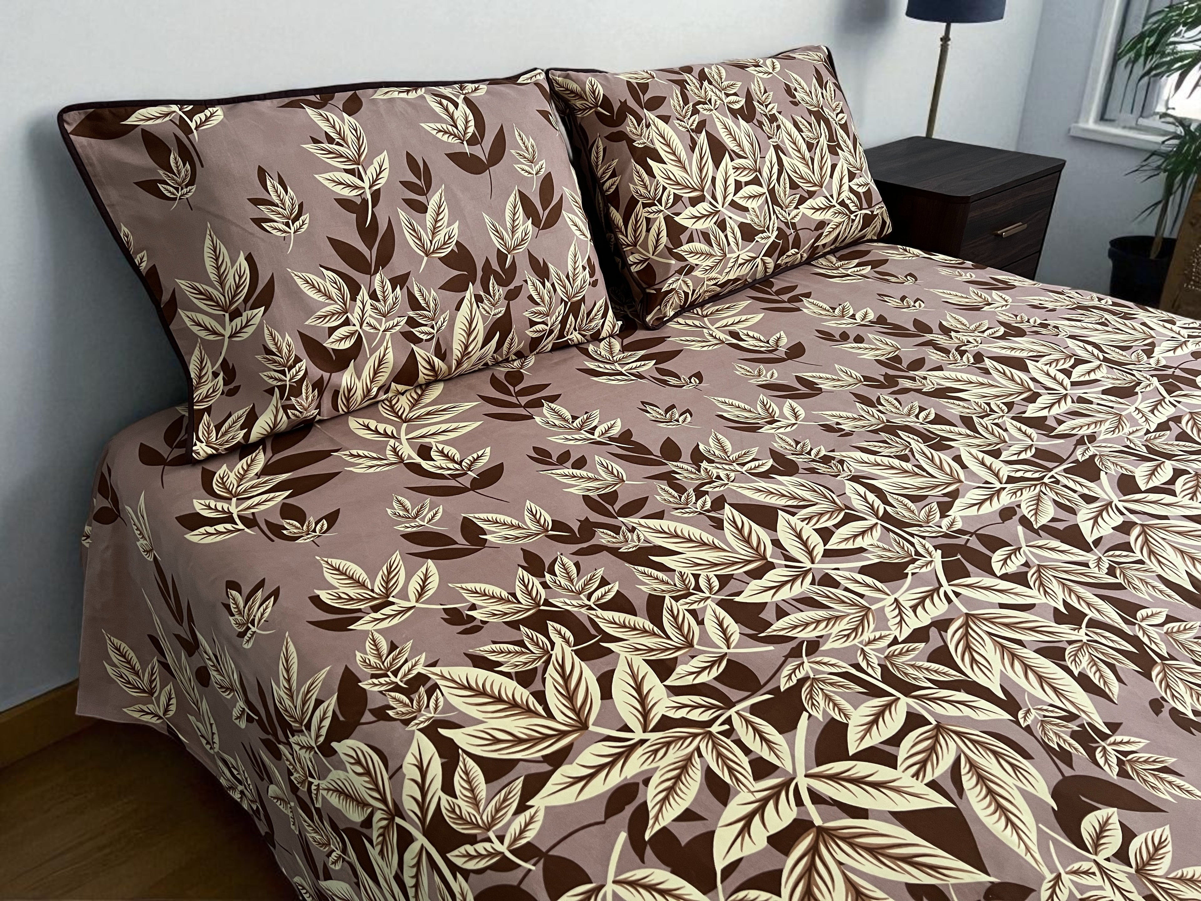 Mocha Leaf Harmony Double Set