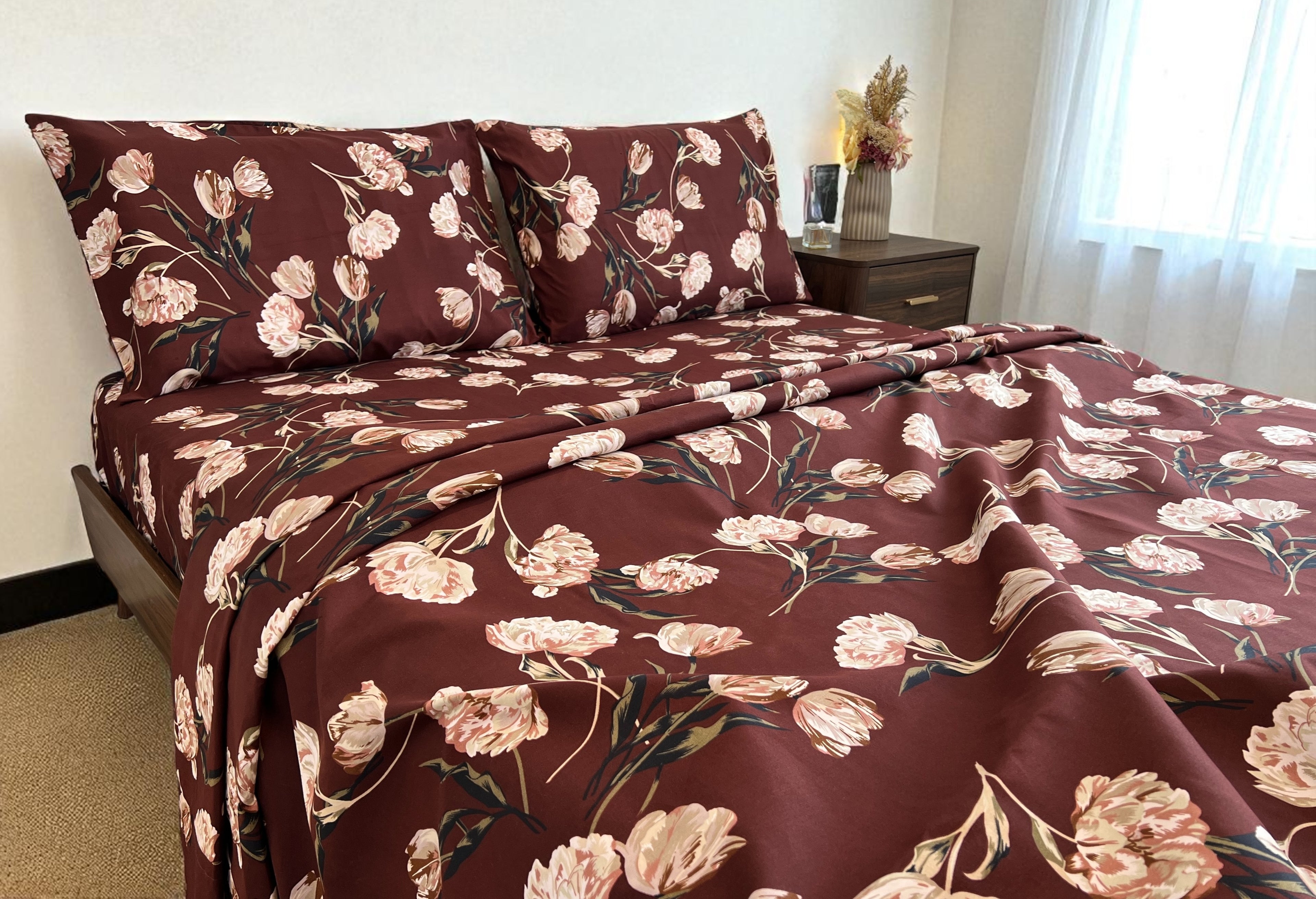 Mocha Blossom Queen Set