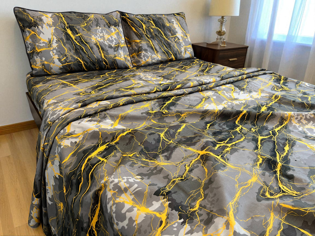 Grey Thunder Strike 3 Piece Double Set