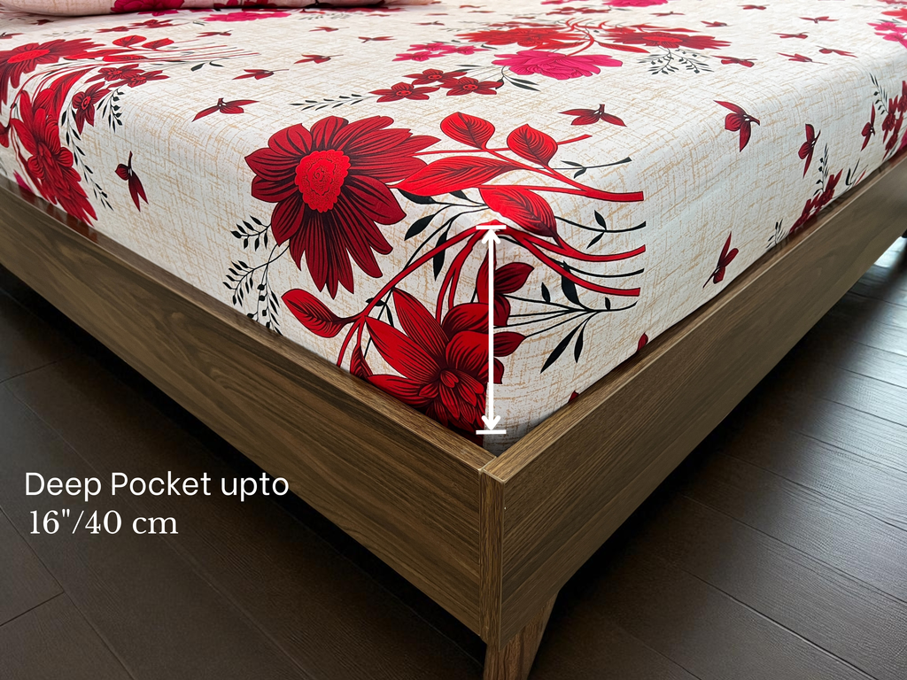 Blossom Charm Floral 3 Piece Double Set