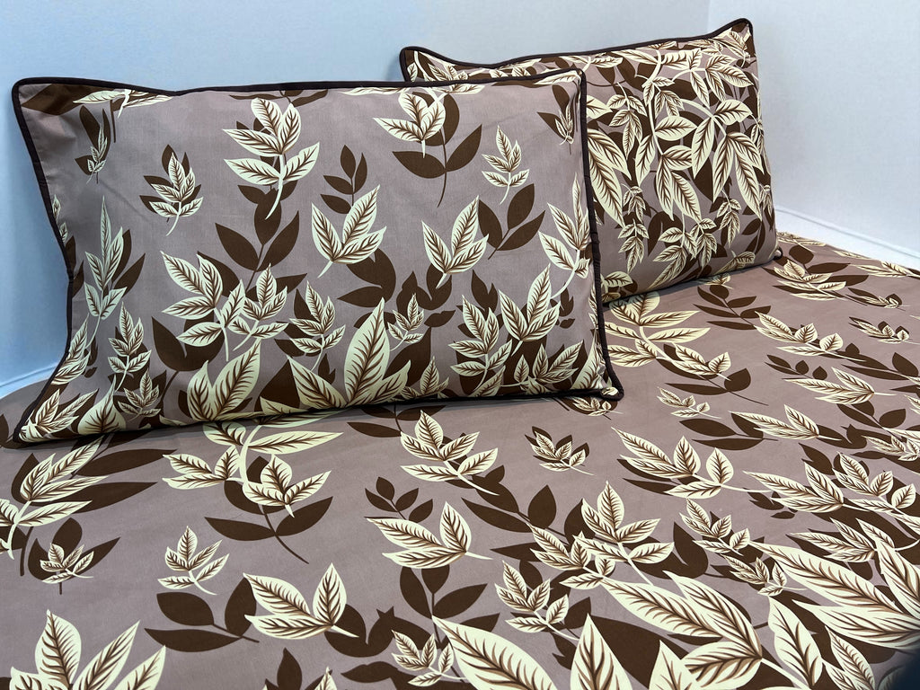 Mocha Leaf Harmony Double Set
