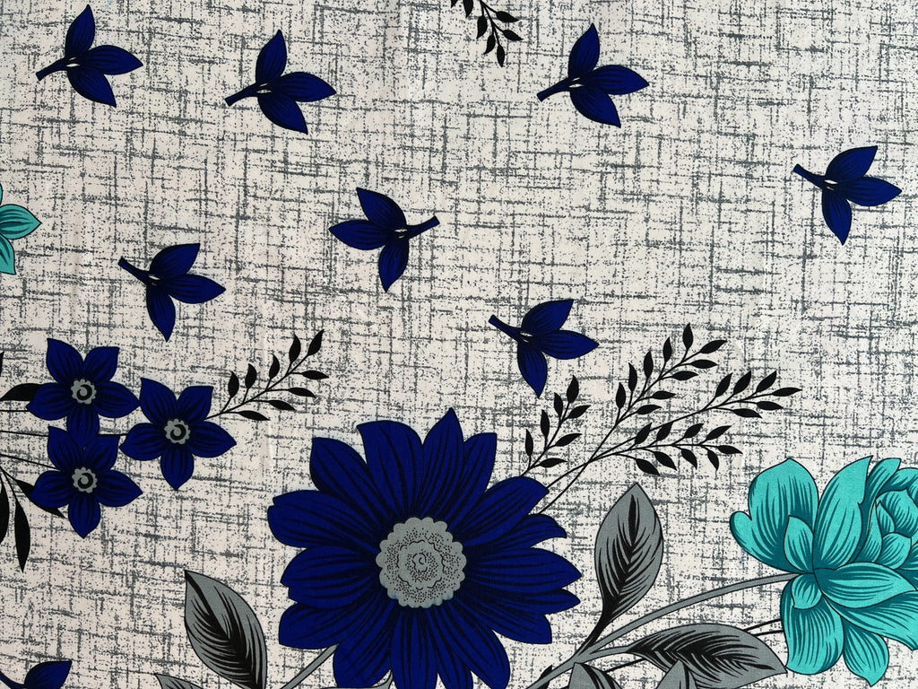 Azure Bloom King Set