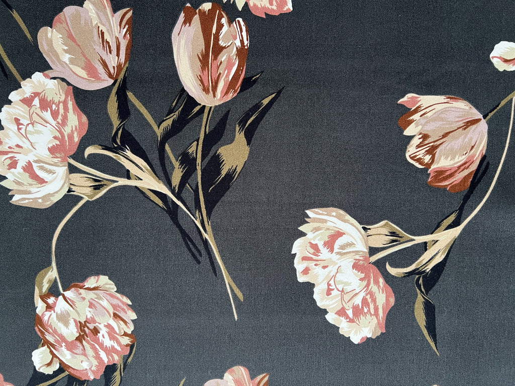 Charcoal Blossom King Set