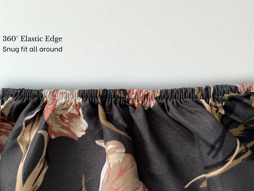 Charcoal Blossom 4 Piece King Set