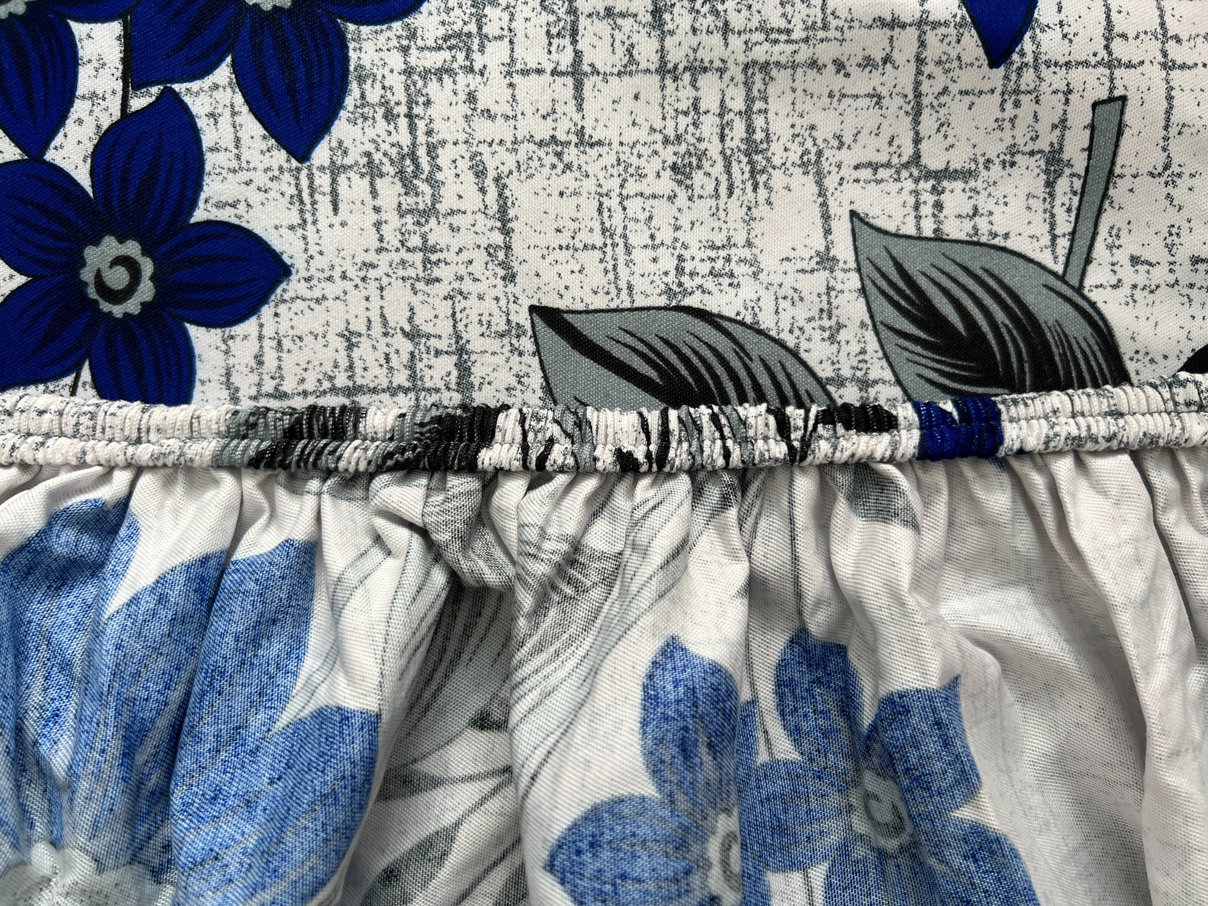 Azure Bloom 4 Piece King Set