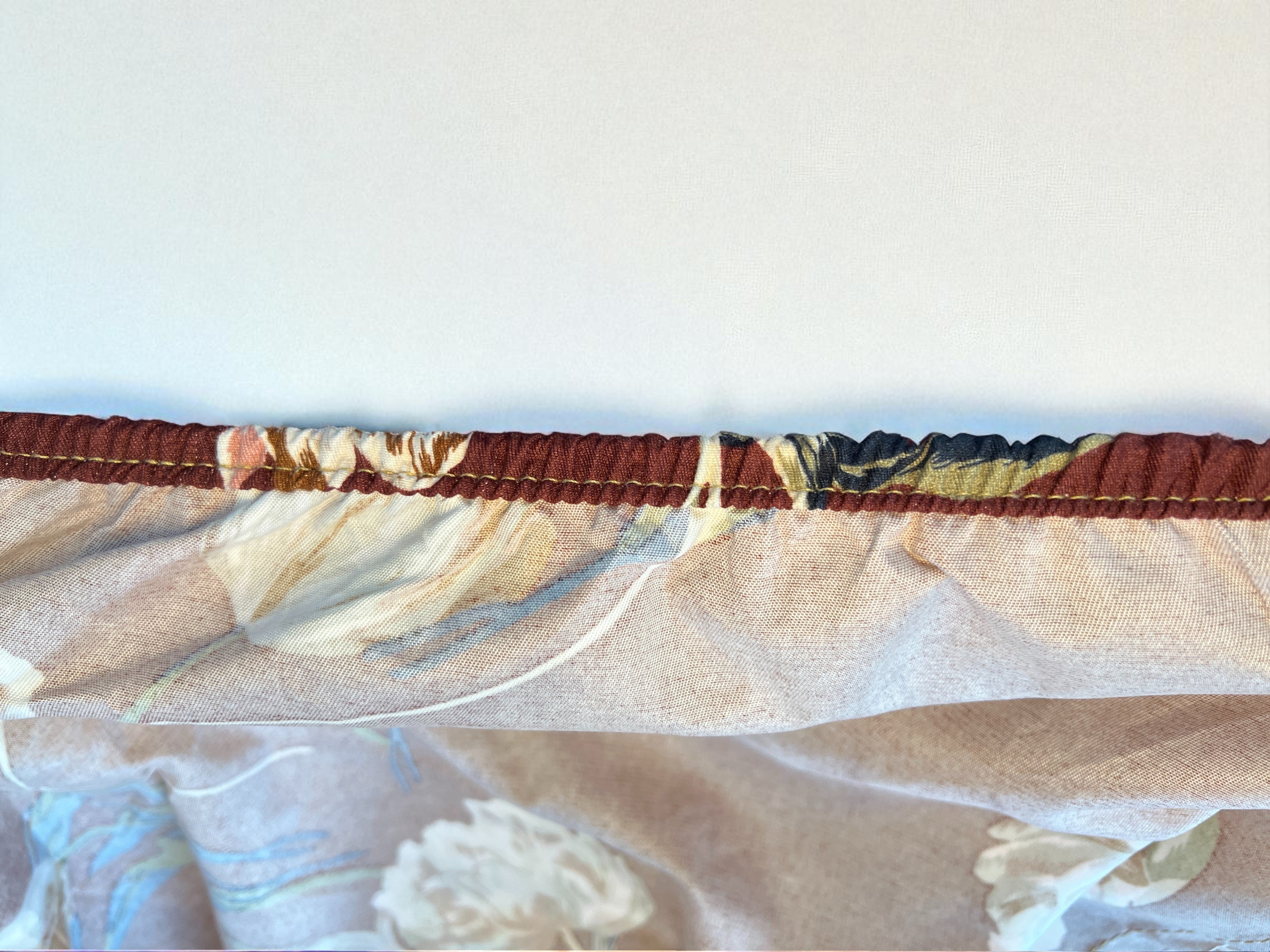 Mocha Blossom 4 Piece Queen Set