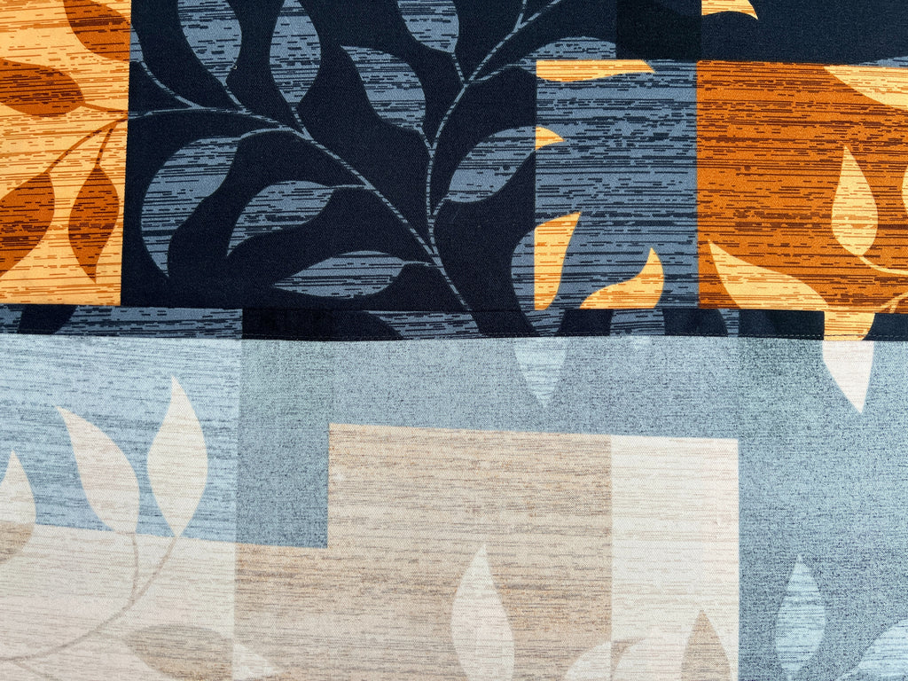 Amber Leaf Patchwork Queen Set