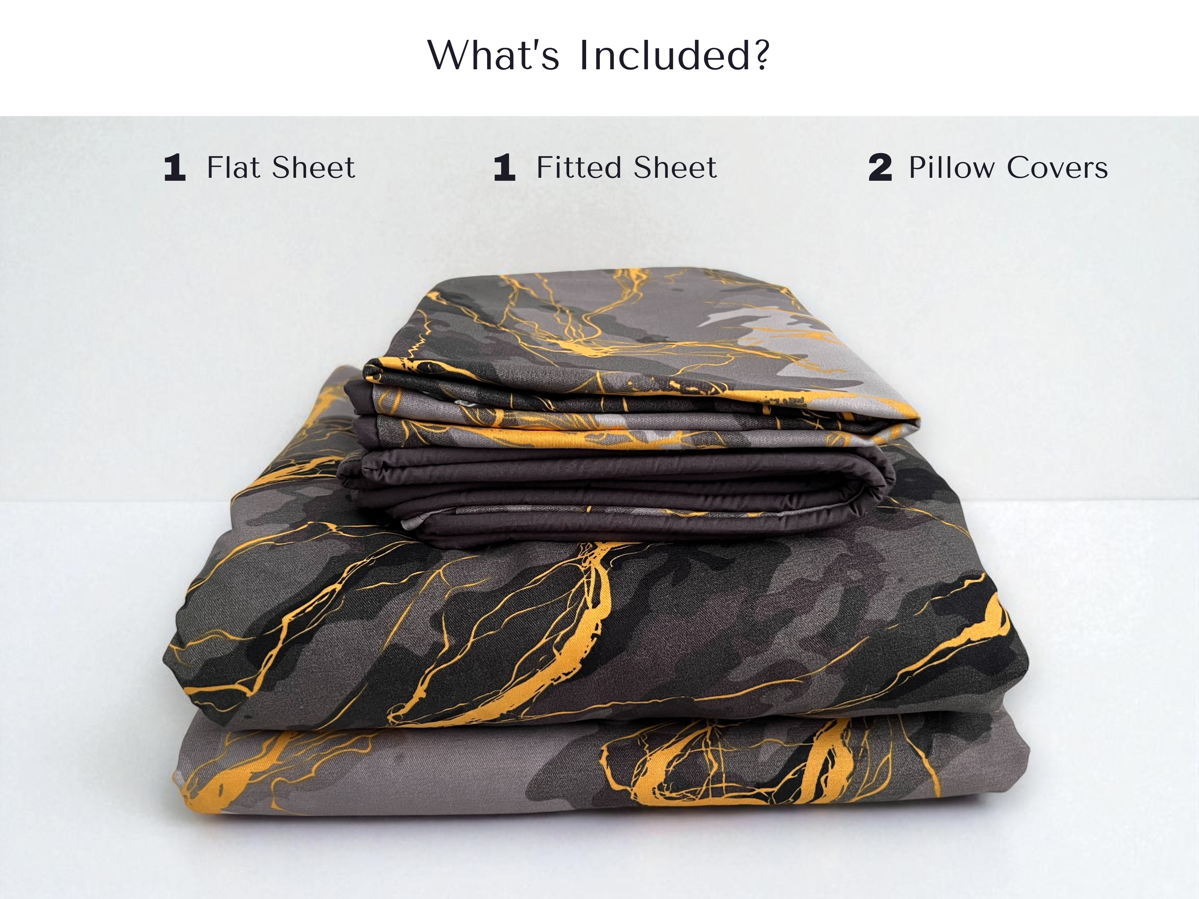 Grey Thunder Strike Queen Set